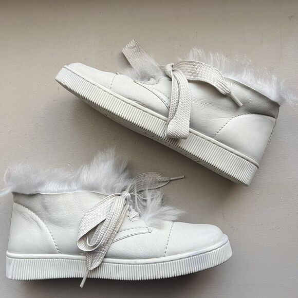 Pedro Garcia Parley Ice Churra Fur Lined Lace Up Slipper Ankle Bootie EU 38 US 8 - Picture 1 of 16
